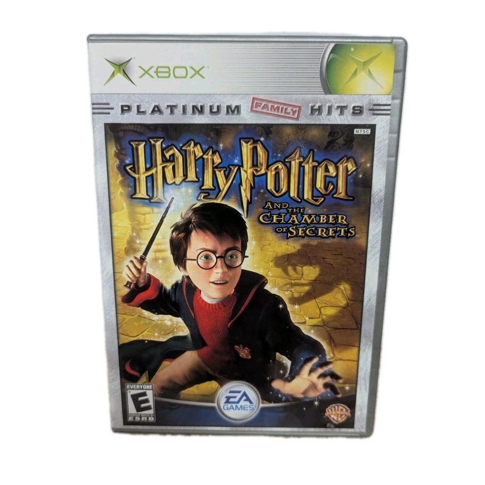 Harry Potter And The Chamber Of Secrets Microsoft Xbox Platinum Hits Complete